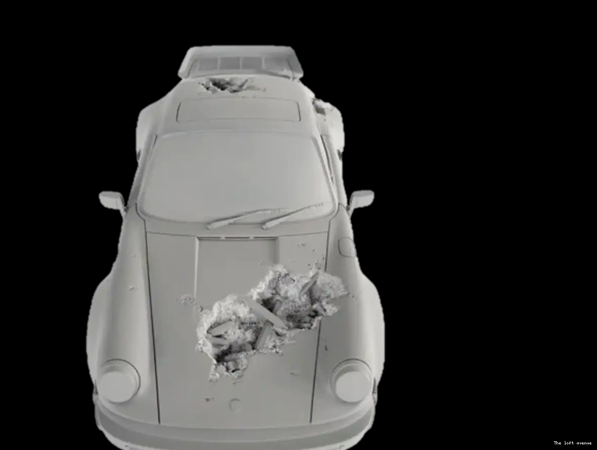 911 TURBO PORSCHE RELIC ERODED 0607